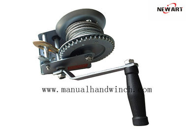 Китай 600льбс портативная ручная ручная лебедка, сталь воротов А3 кабеля с двухсторонним храповиком поставщик